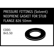 Marley Solvent Neoprene Gasket for Full Face Flange 826 50mm - 845.50